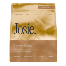 Charger l'image dans la galerie, Josie Vegan Protein saveur café, sachet de face
